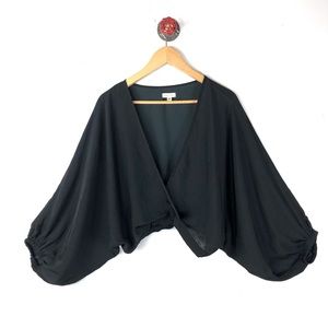 UO Silence + Noise top dolman sleeve cropped